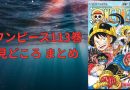 ワンピース113巻見どころまとめ